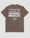 Grateful Heart Unisex Tee // Brown